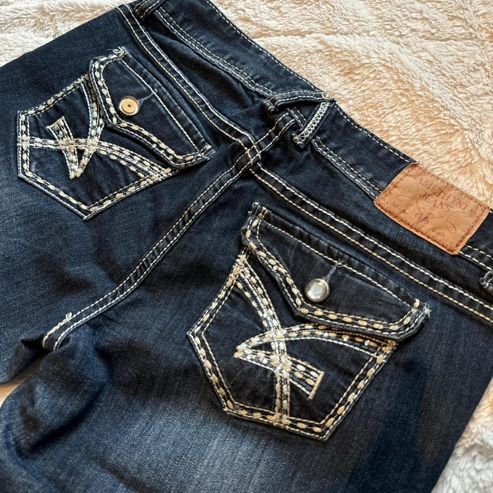 Y2K capri jeans